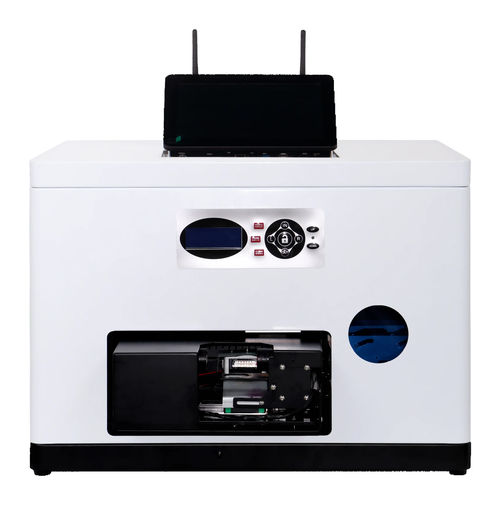 Rotary golf ball printer