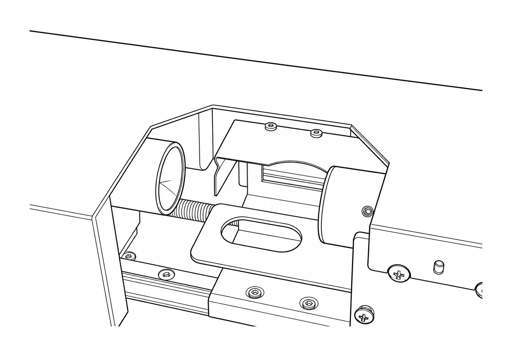 Rotary fixture diagram