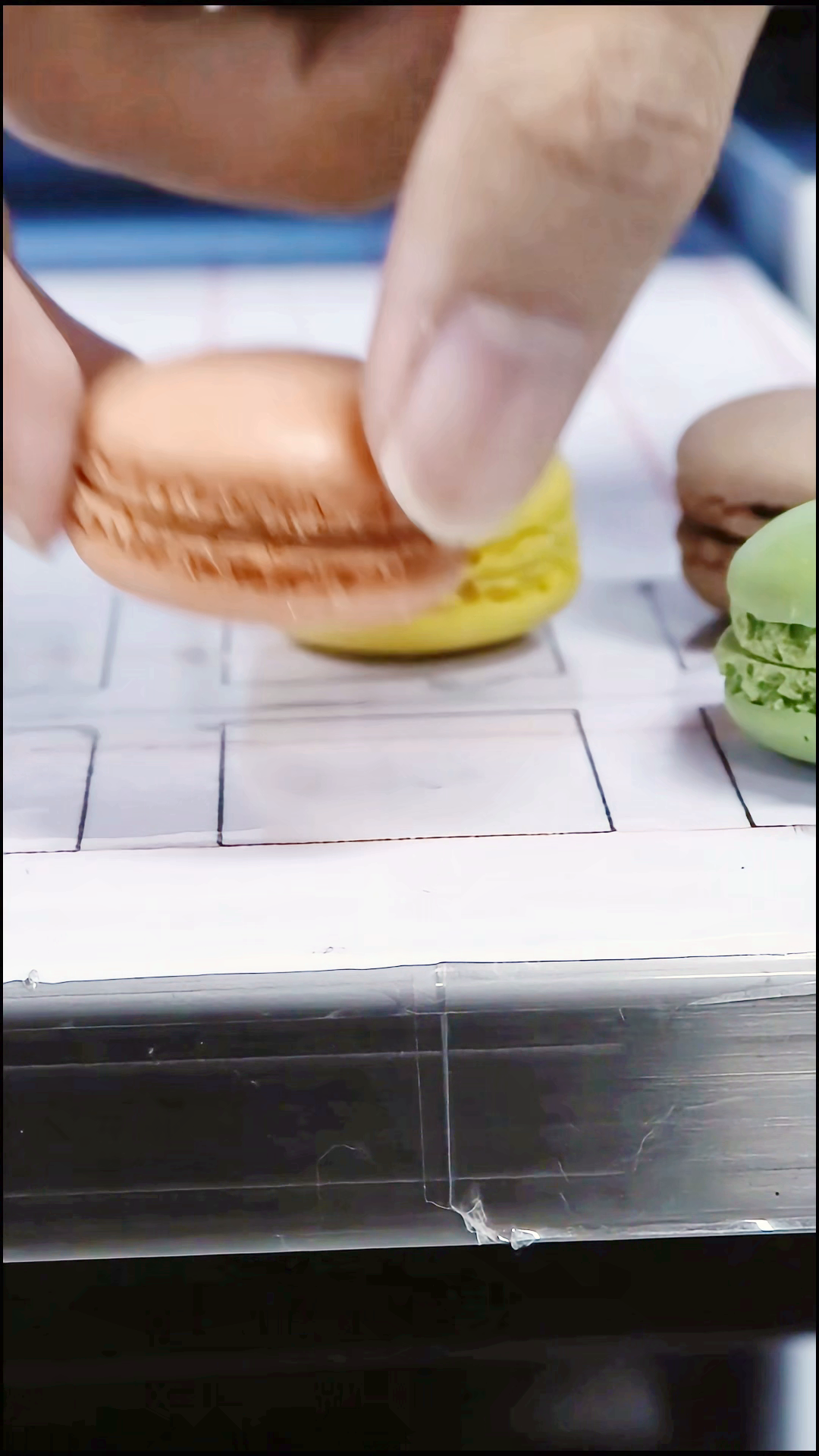 Confirm food dimensions