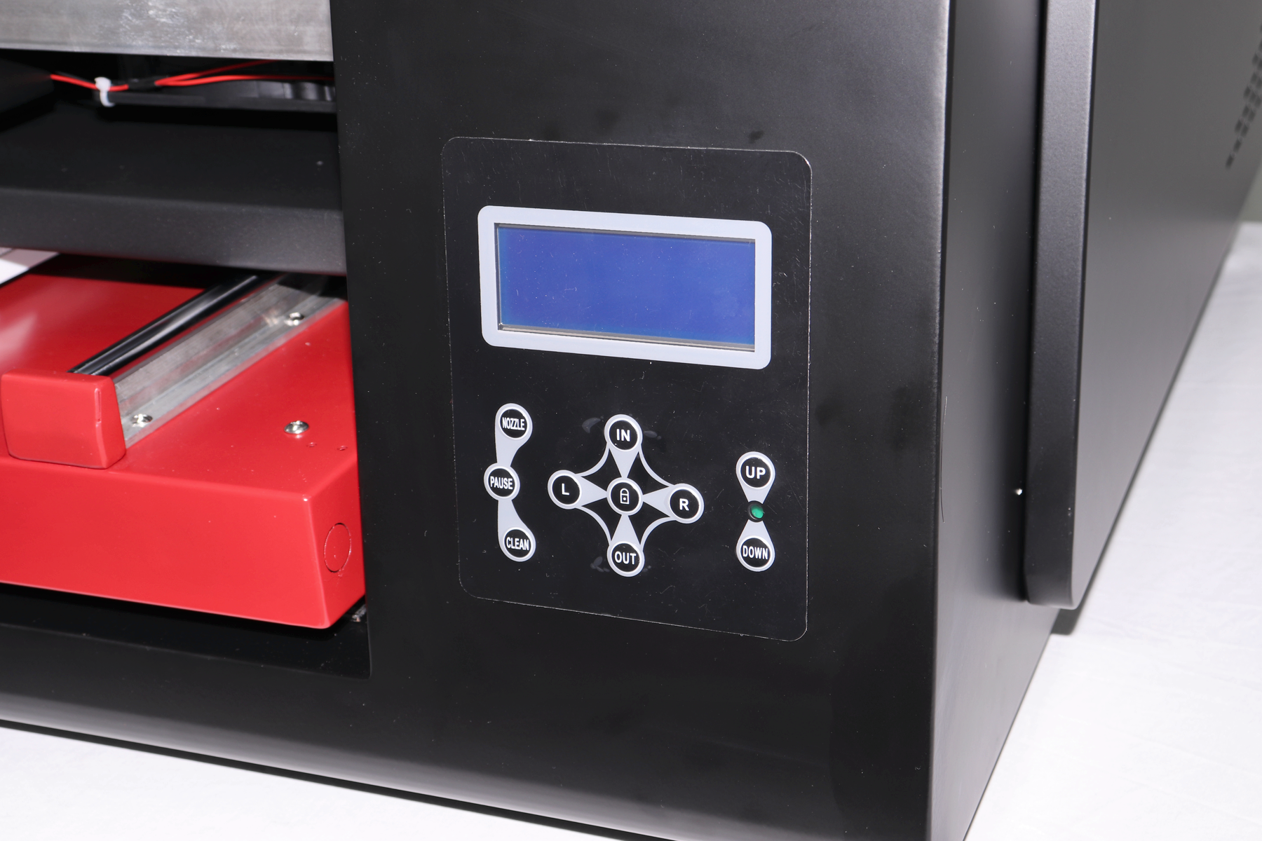 Machine control panel