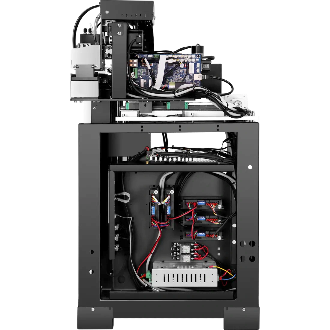 Three-channel self-service print module